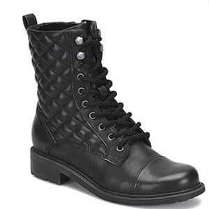 BOC by Born Womens Colbie Flat Heel‎ Booties, Quilted, size 9.5
